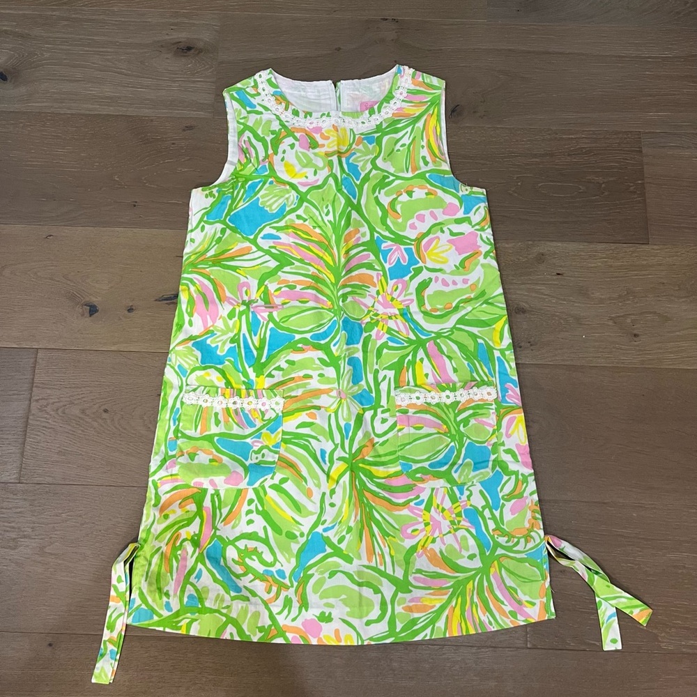 Lilly Pulitzer Tropical Print Kids Dress